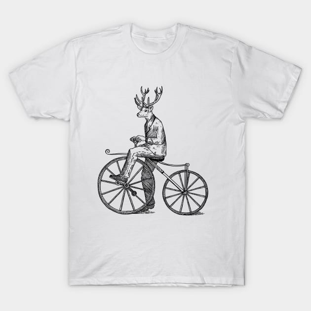 deer man T-Shirt by kiryadi